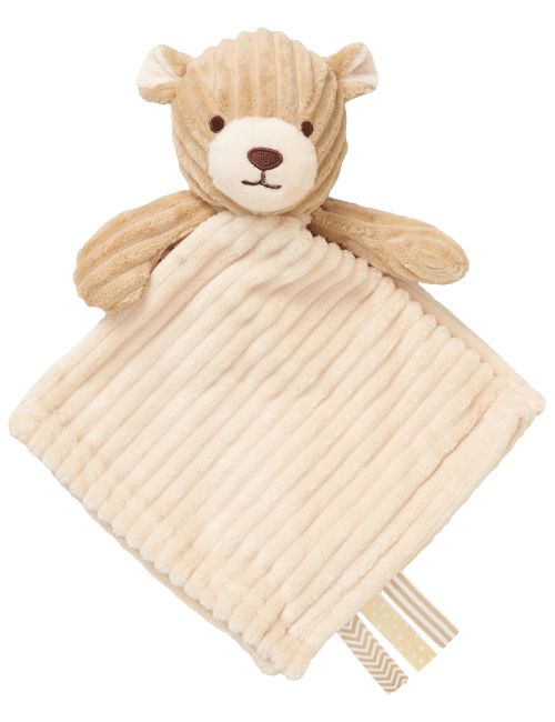 Snuggle Tots Doudou mouchoir Ours Beige
