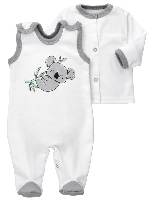 Baby Sweets 2 Teile Set Baby Koala weiß 80 (9-12 Monate)