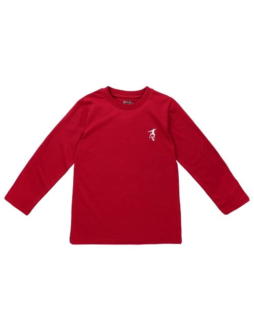 MaBu Kids T-shirt à manches longues Skate Rouge 18-24M (92 cm)