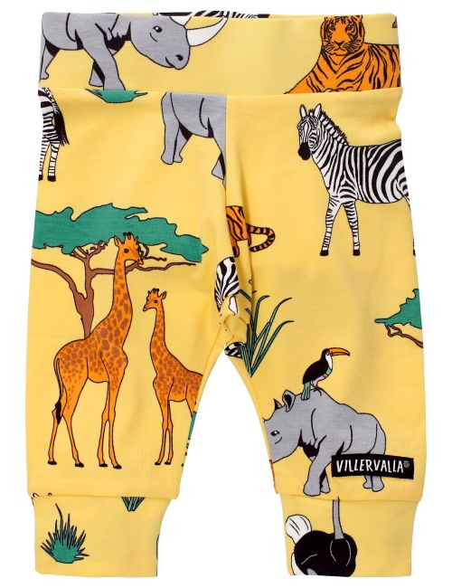 Villervalla Hose Safaritiere gelb