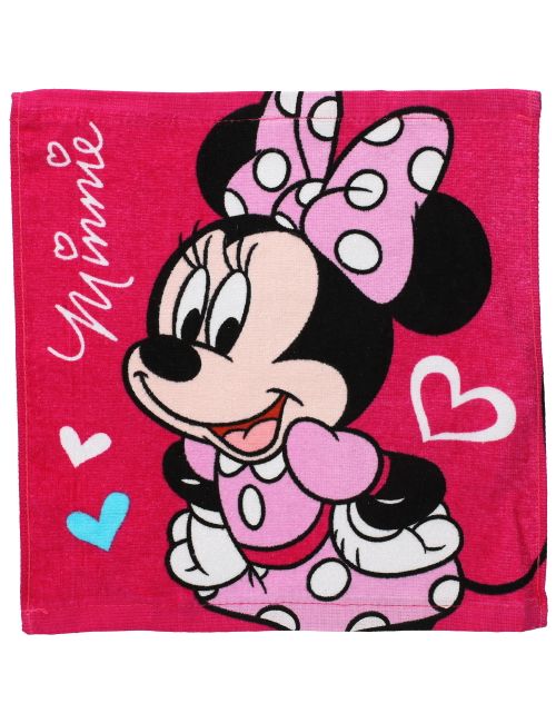 Disney Handtuch Minnie Mouse 30x30 cm rosa