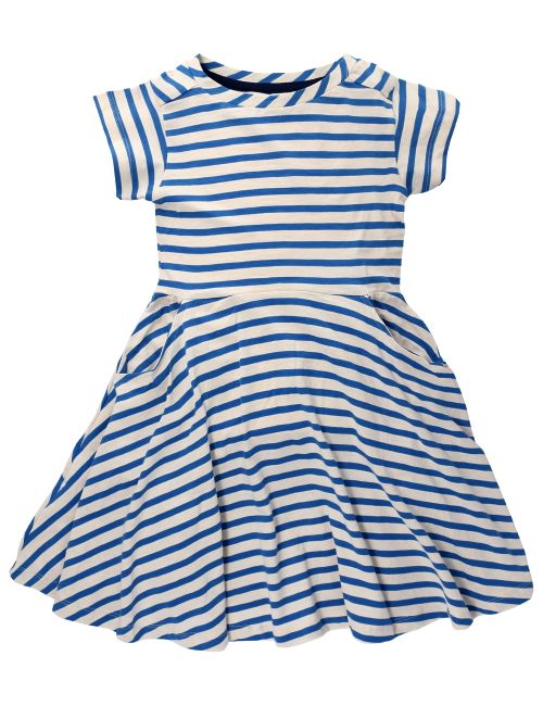 Ebbe Kids Kleid Streifen blau 116 (5-6 Jahre)