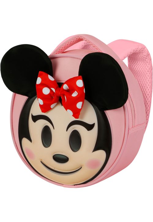 Disney Minnie Mouse Send-Emoji Rucksack 23x23x6 cm pink pink Onesize Kinder