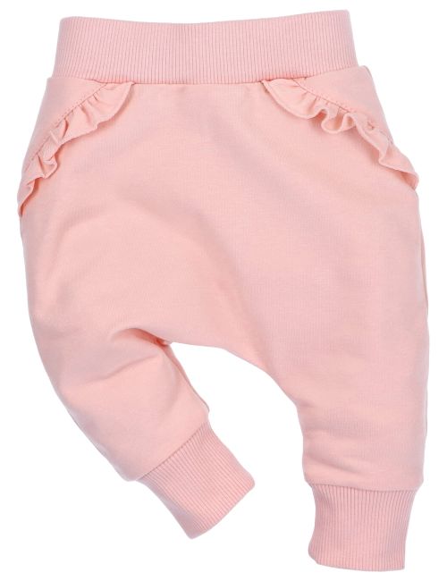NINI Pantalon Volant Rose