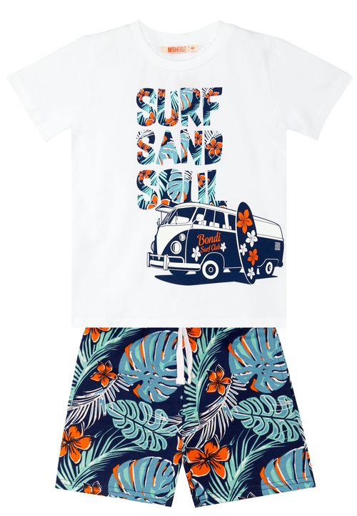 Denokids Print blau 116