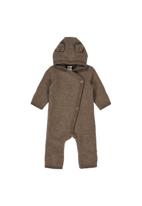 Müsli by Green Cotton Unifarben dunkelbraun 56/62