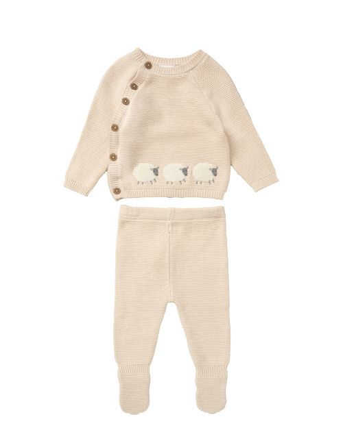 Rock A Bye Baby Boutique 2 pièces Ensemble Mouton Beige