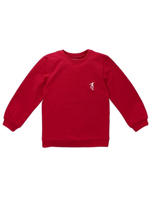 MaBu Kids Pullover Skater rot 110 (4-5 Jahre)