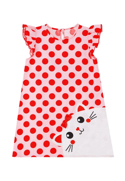 Denokids Gepunktet pink 104