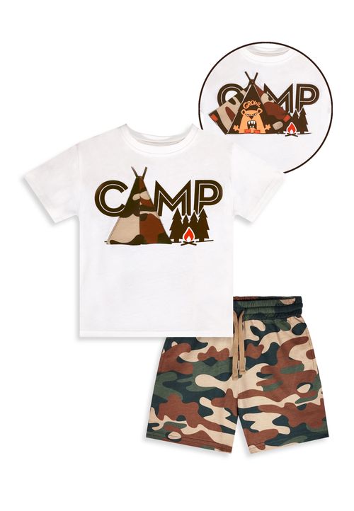 Denokids Set Camouflage gruen 92