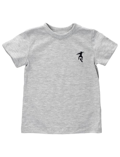 MaBu Kids T-Shirt Skater grau 92 (18-24 Monate)