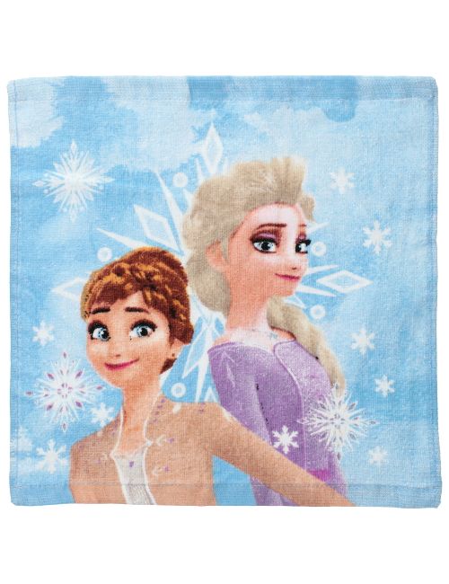 Disney Handtuch Frozen 30x30 cm blau