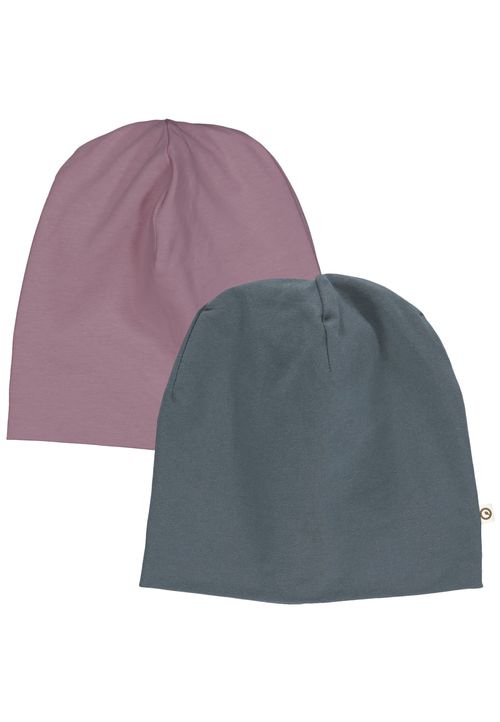Müsli by Green Cotton Mütze Unifarben bunt 104/110