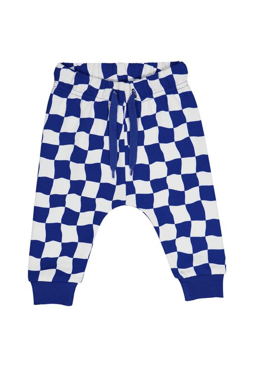 Fred s World by Green Cotton Babyhose Karo blau 74