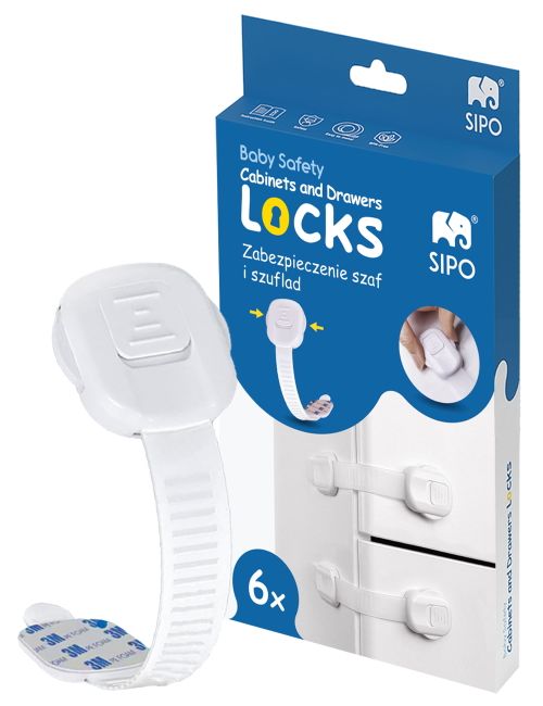 SIPO 6 pièces Bloque tiroirs Blanc
