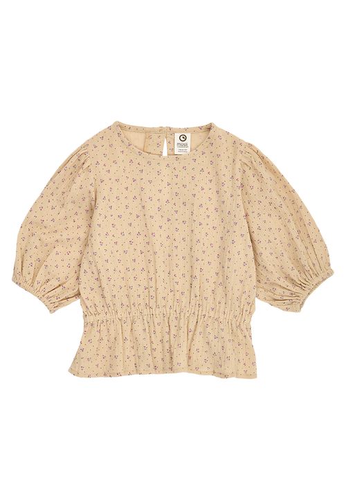 Green Cotton T-shirt braun 86