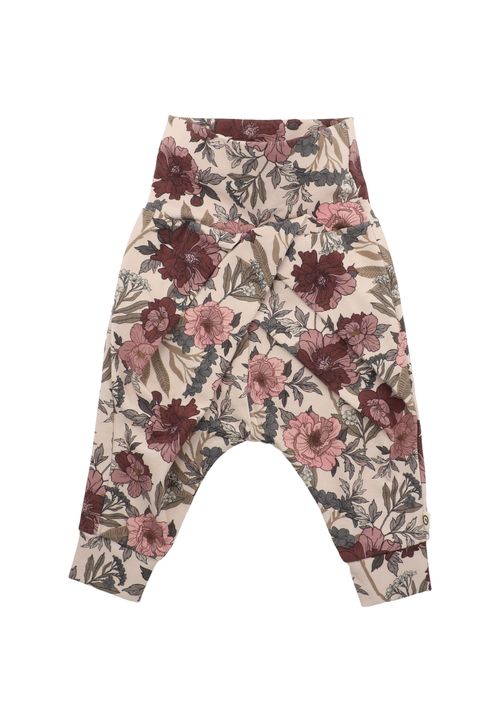 Müsli by Green Cotton Babyhose Blumen rosa 56