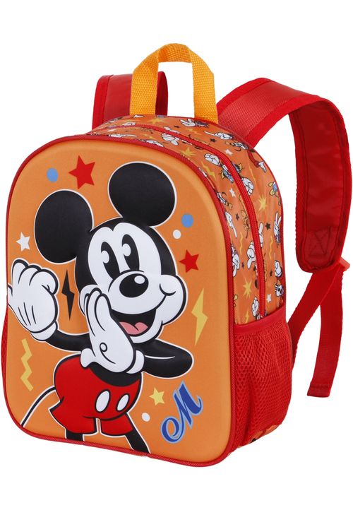 Disney Mickey Mouse Whisper-Small 3D Rucksack 31x26x11 cm orange orange Onesize Kinder