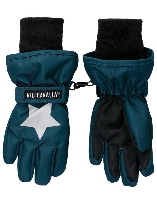 Villervalla Handschuhe Sterne Wasserdicht (8000mm) blau