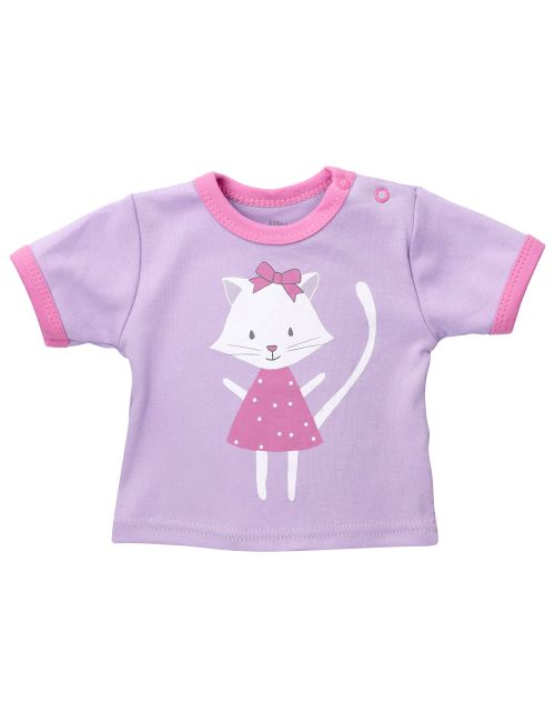 Baby Sweets T-Shirt Sweet Kitty lila 56 (Neugeborene)