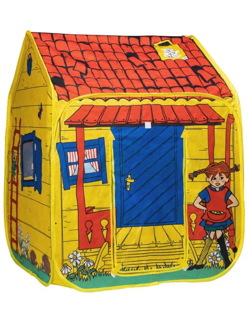 Pippi Spielzelt Pippi Langstrumpf CE-zertifiziert 85x85x108 cm 12+ Monate blau