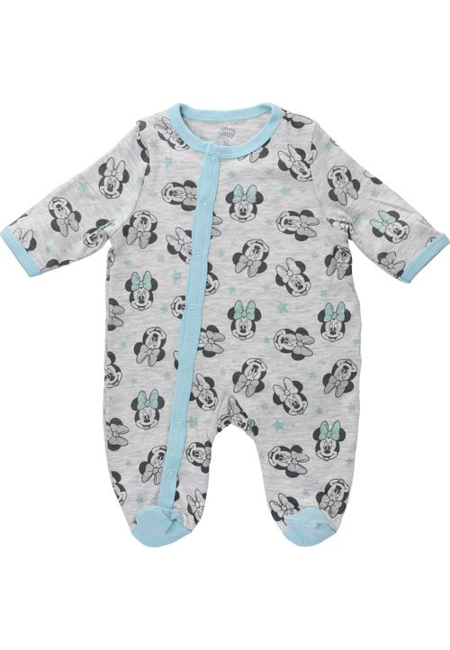 Disney Strampler Minnie Mouse grau 62 (0-3 Monate)