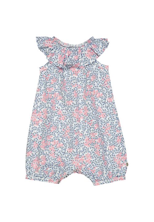 Müsli by Green Cotton Spieler Blumen weiß 68