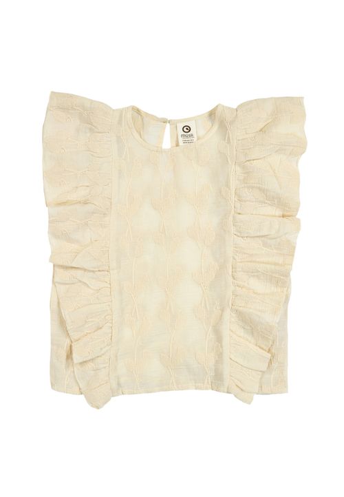 Green Cotton T-Shirt creme 86