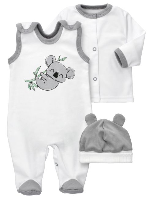 Baby Sweets 3 Teile Set Baby Koala weiß