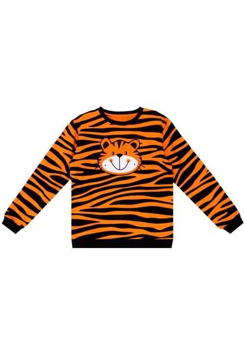 Lang Zweiteiler Jungen orange 110