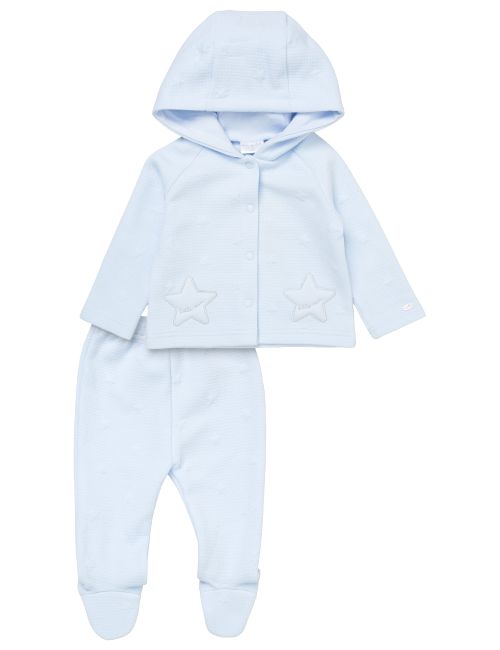 Rock A Bye Baby Boutique 2 pièces Ensemble Étoiles Bleu clair