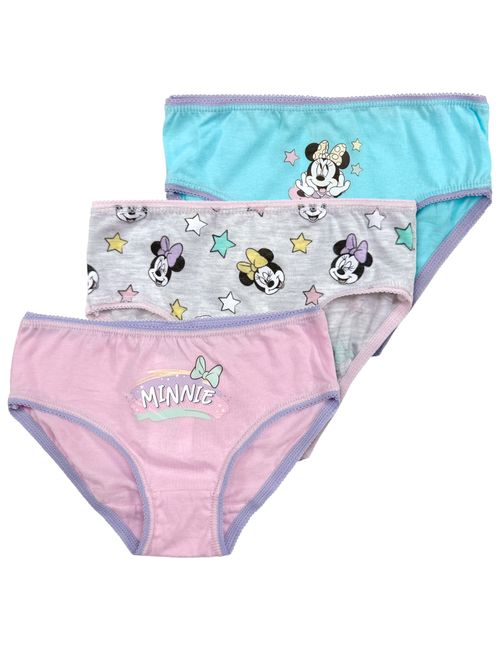 Disney 3 Teile Unterwäsche Minnie Mouse blau 92/98 (2-3 Jahre)