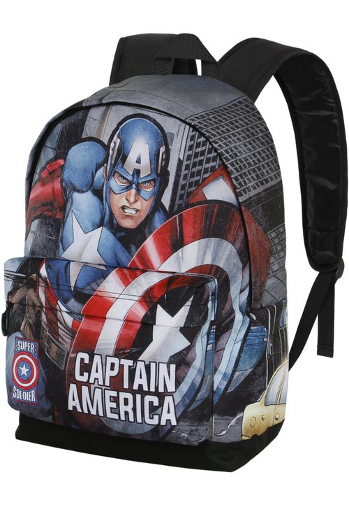 Marvel Captain America Defender-FAN HS 2.0 44x31x18 cm mehrfarbig Onesize Kinder