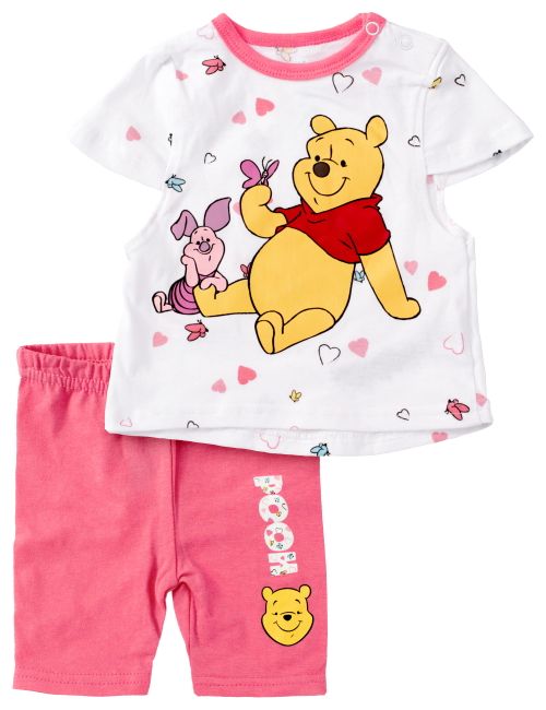 E Plus M 2 Teile Set Winnie Pooh Pink 86 (12-18 Monate)