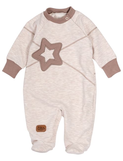 Baby Sweets Strampler Sterne beige