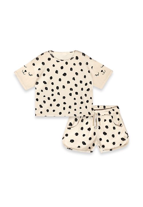 Denokids Print creme 104