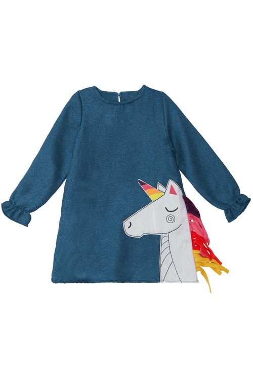Denokids Unifarben dunkelblau 122