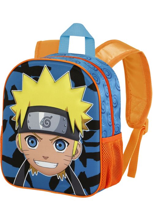 Naruto Happy-Small 3D Rucksack 31x26x11 cm blau blau Onesize Kinder