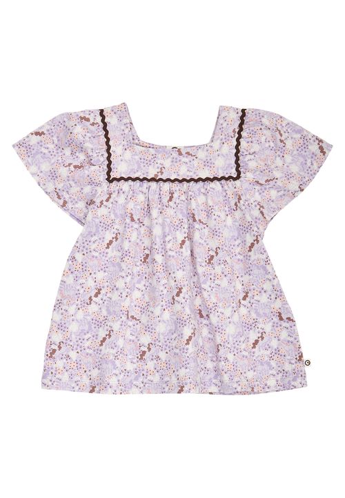 Green Cotten Top lila 86