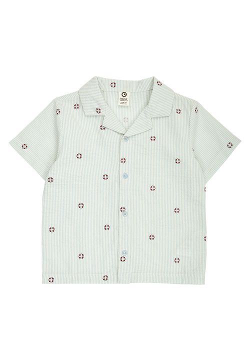 Green Cotton T-Shirt creme 92