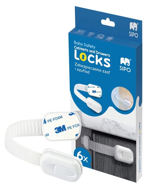 SIPO 6 pièces Bloque tiroirs Blanc