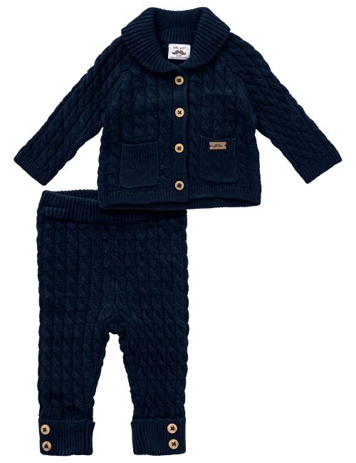 Little gent 2 pièces Ensemble Bleu marine