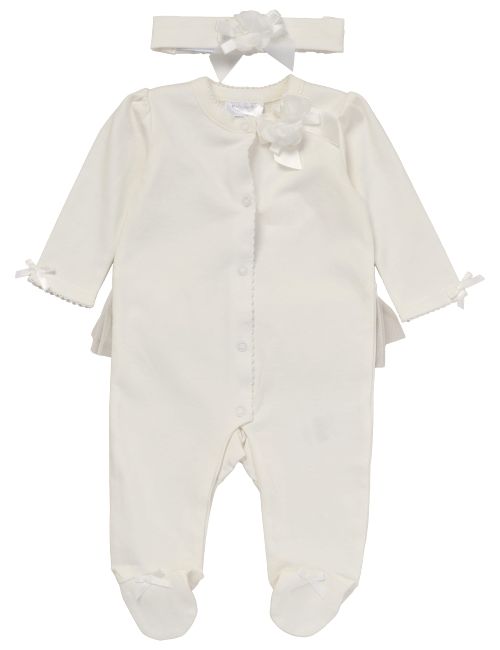 Rock A Bye Baby Boutique 2 pièces Ensemble Volant Crème