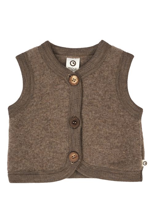 Müsli by Green Cotton Unifarben braun 68