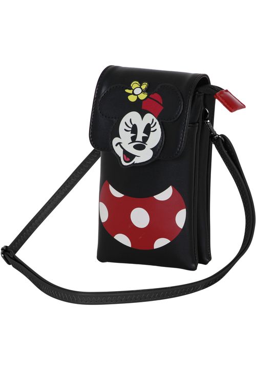 Disney Umhängetasche Unifarben schwarz Onesize Kinder