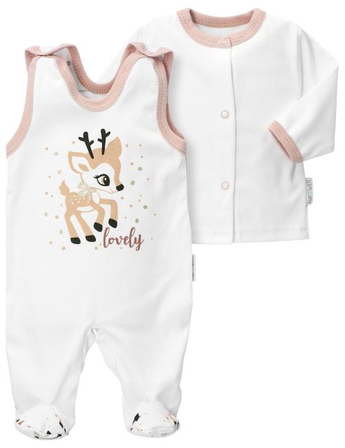 Baby Sweets 2 Teile Set Lovely Deer beige