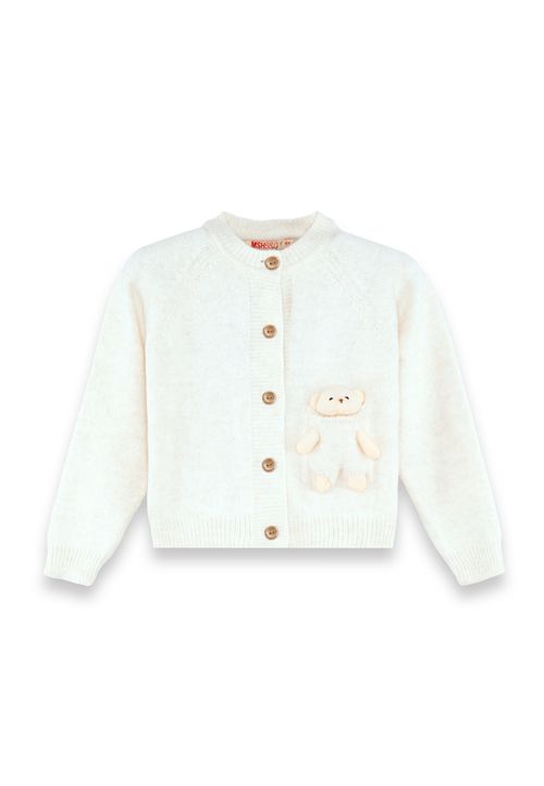 Cardigan Mädchen beige 104