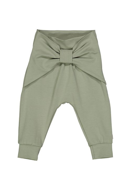Müsli by Green Cotton Babyhose Unifarben gruen 98