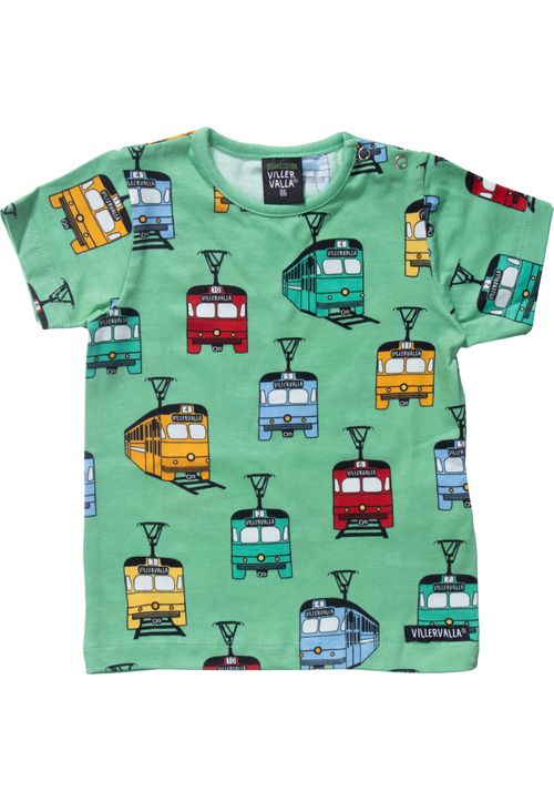 Villervalla T-Shirt Straßenbahnen gruen 104