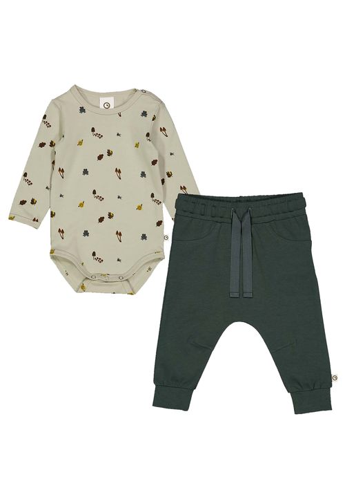 Müsli by Green Cotton Set Print grün 62